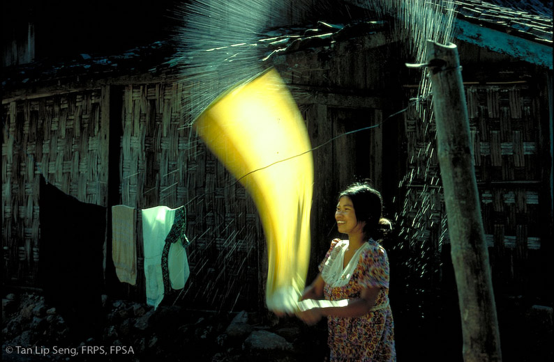 Laundry Day In A Village