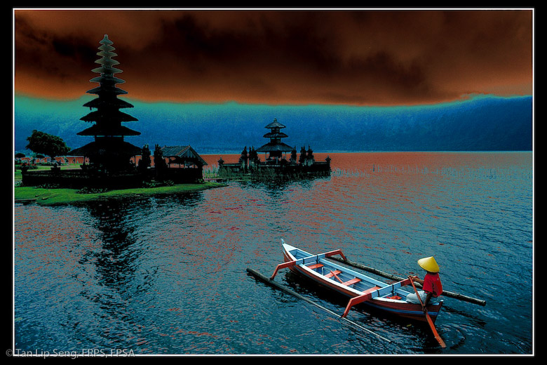Boating At Lake Bratan